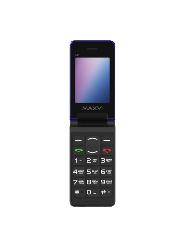 Купить Мобильный телефон Maxvi E9 blue